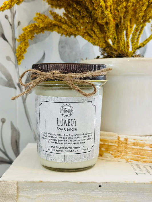 Cowboy Soy Candle