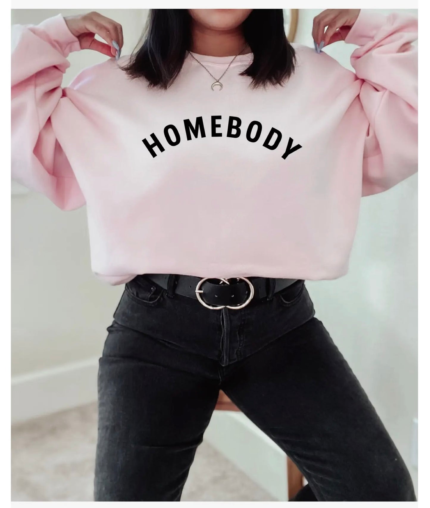 Laurel Pink Homebody Sweatshirt