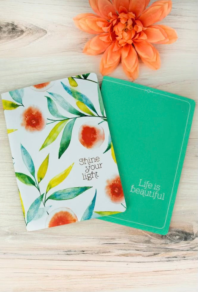 Shine Your Light, Orange Blossom Notebooks